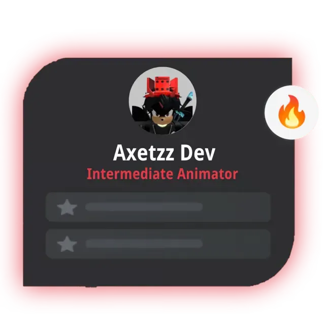 DevRank developer profile page showing skills, rank badge and bio